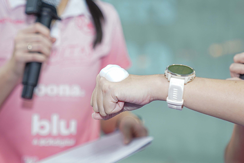 Peluncuran Yoona Gentle Feminine Foam Wash - kredit foto Yoona