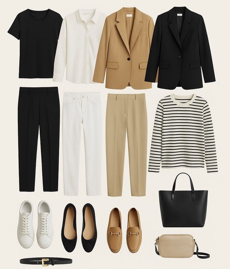 Tips membangun capsule wardrobe untuk wanita karier agar tidak bingung pilih baju
