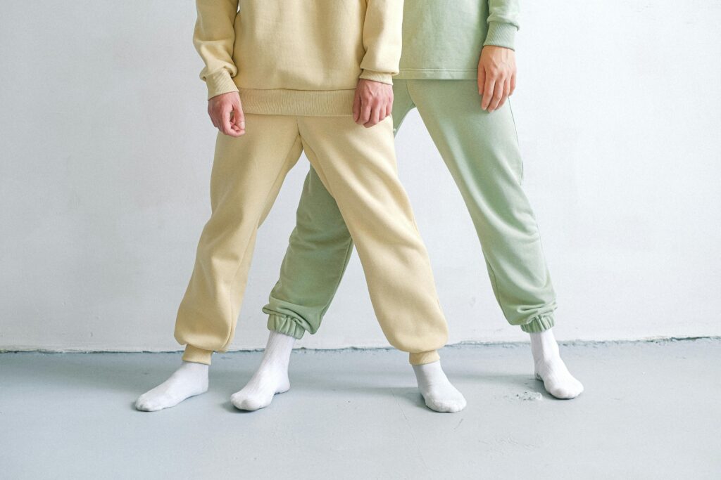 Barrel leg sweatpants