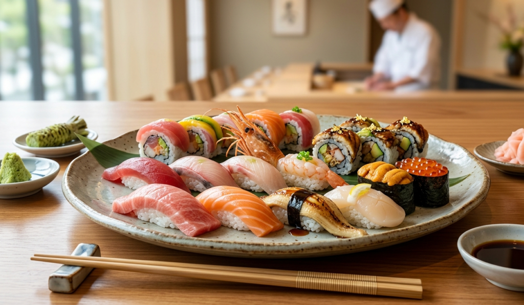 jenis sushi sehat yang baik dikonsumsi
