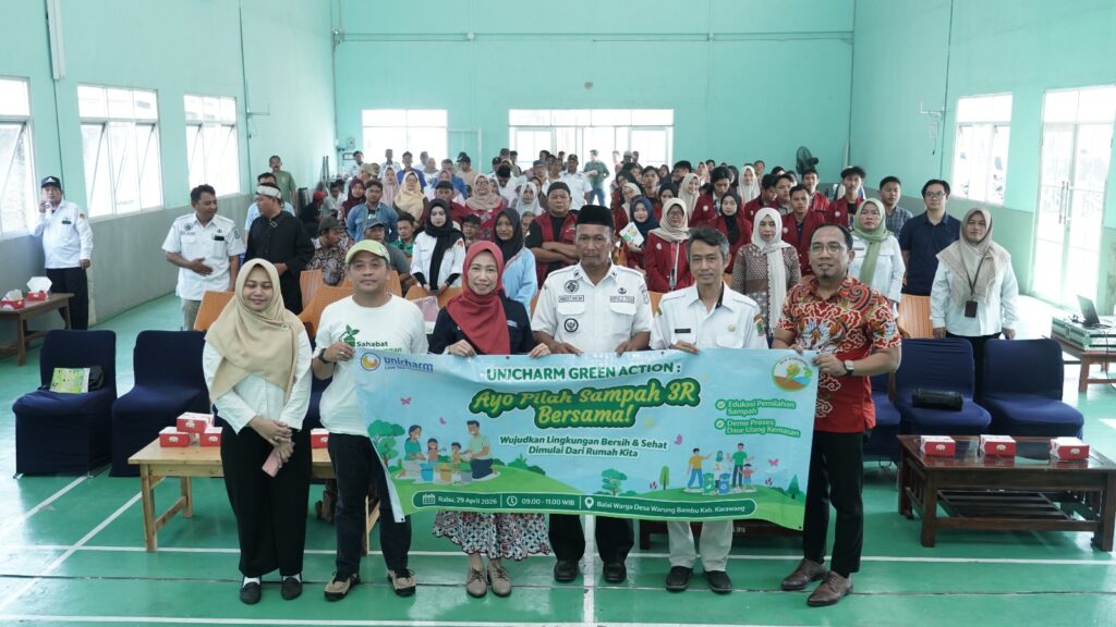 Sampah Rumah Tangga di Indonesia Meningkat, Unicharm Ajak Warga Pilah Sampah 3R