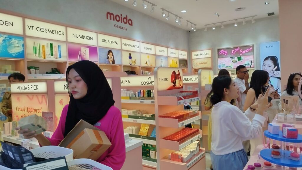 Tren K-Beauty Masih Digandrungi Gen Z dan Milenial, Moida Buka Gerai Baru di Gandaria City