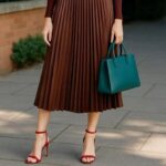 sepatu cocok untuk rok midi