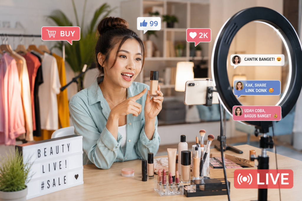 Influencer storytelling modern
