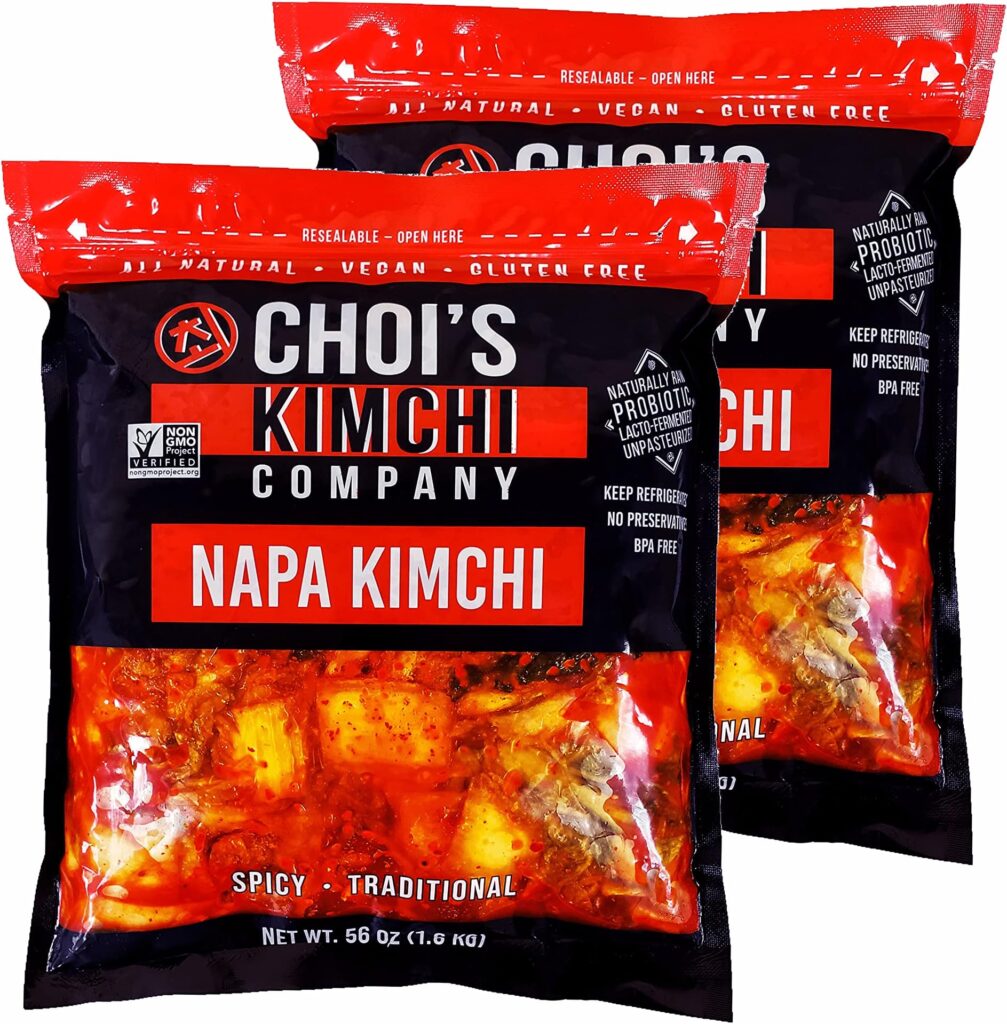 Kimchi pouches