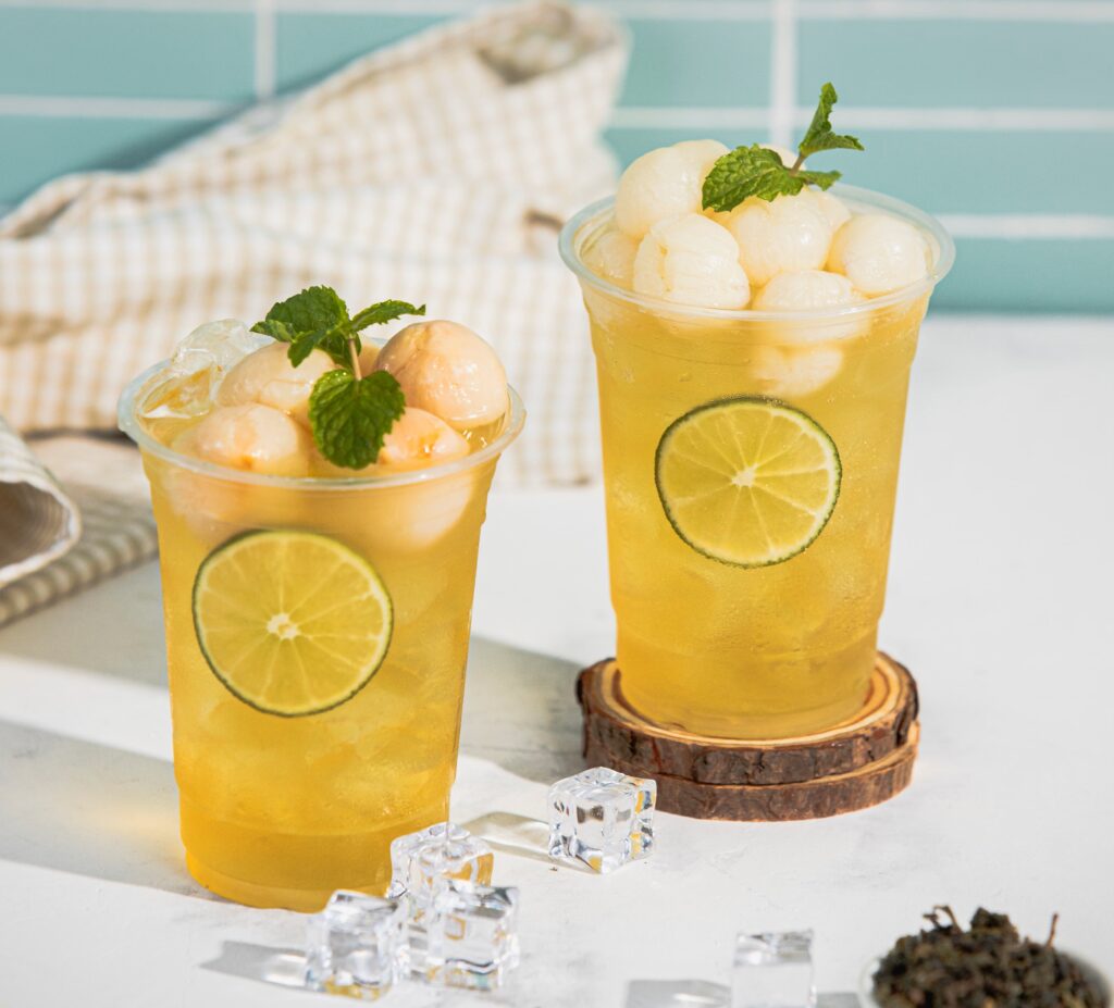 Sirup leci jadi tren minuman dan dessert