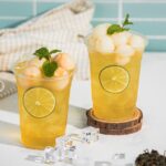 Sirup leci jadi tren minuman dan dessert